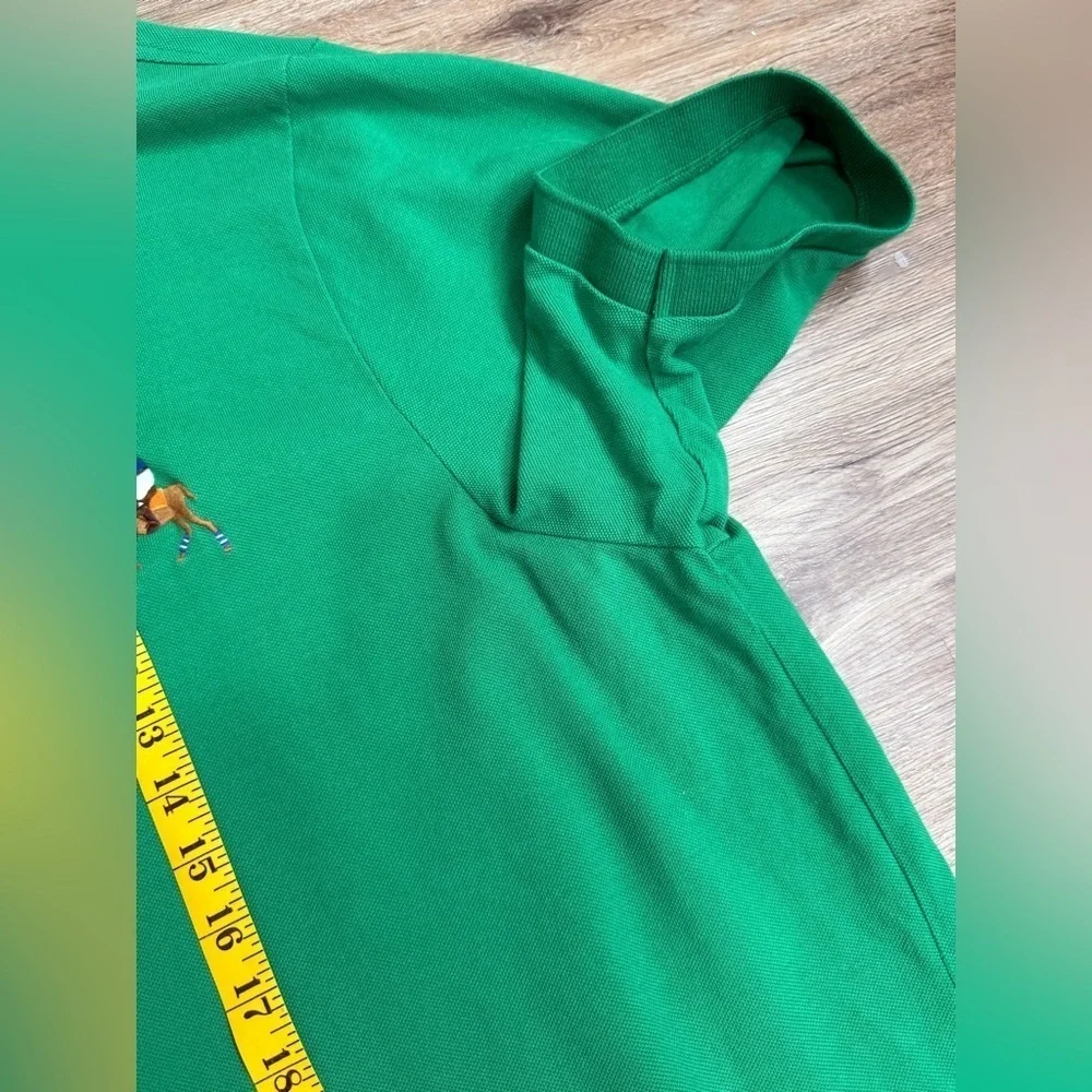 Ralph Lauren Polo Mens 4XB Match Green Stampede TRIPLE PONY